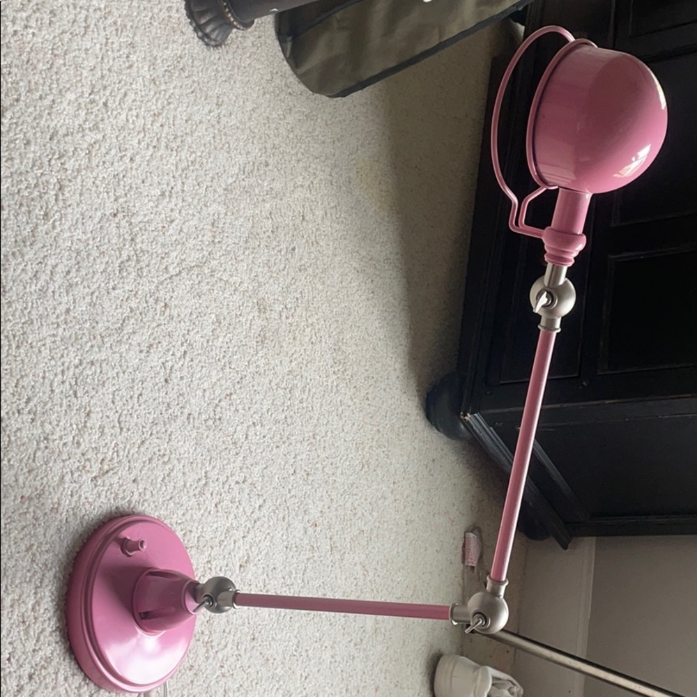 Pink Pottery Barn Lamp